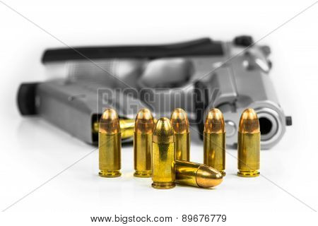 Bullets with the gun