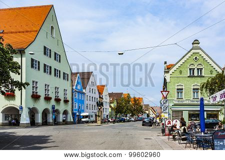 Old Medieval Town Of Schongau