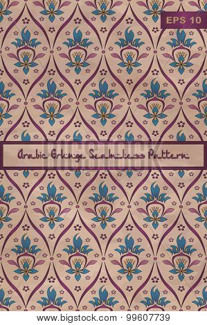 Arabic seamless pattern