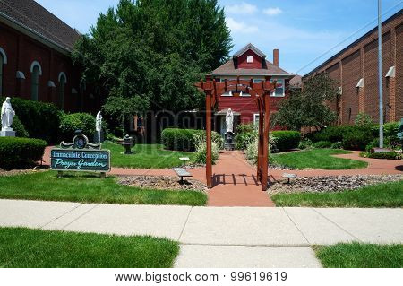 Immaculate Conception Prayer Garden