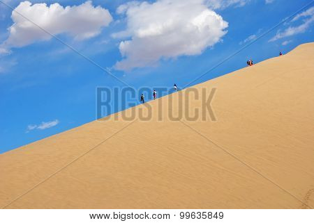 Crescent Spring Desert mountain