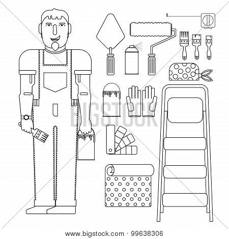 Painter Of His Tools