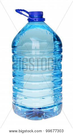 Big Bottle Of Water Isolated On A White Background