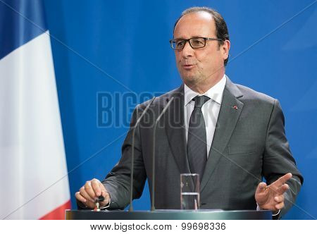 French President Francois Hollande