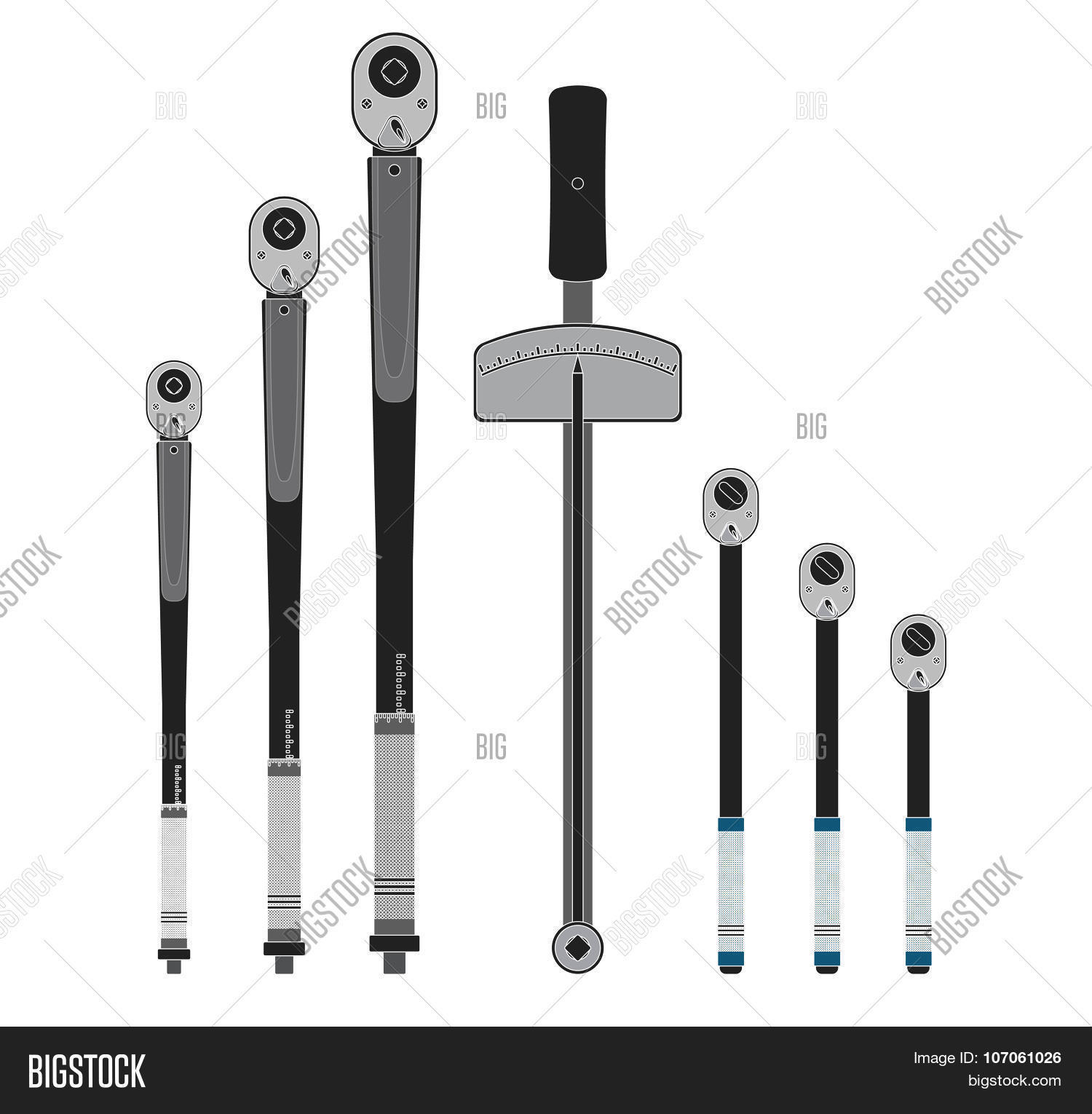 Torque Wrenches Vector & Photo (Free Trial) Bigstock
