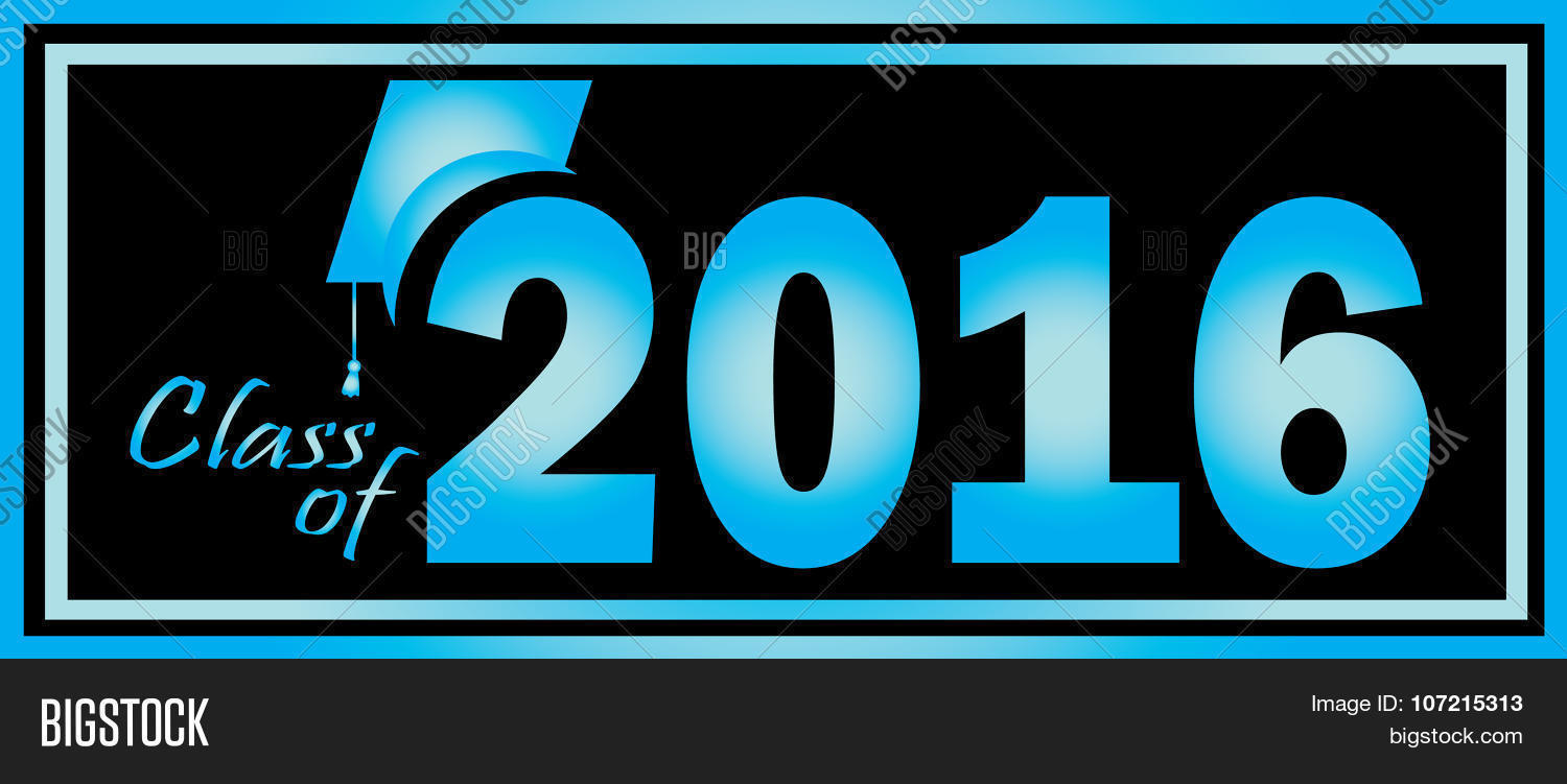 Graduation Class 2016 Vector & Photo (Free Trial) | Bigstock