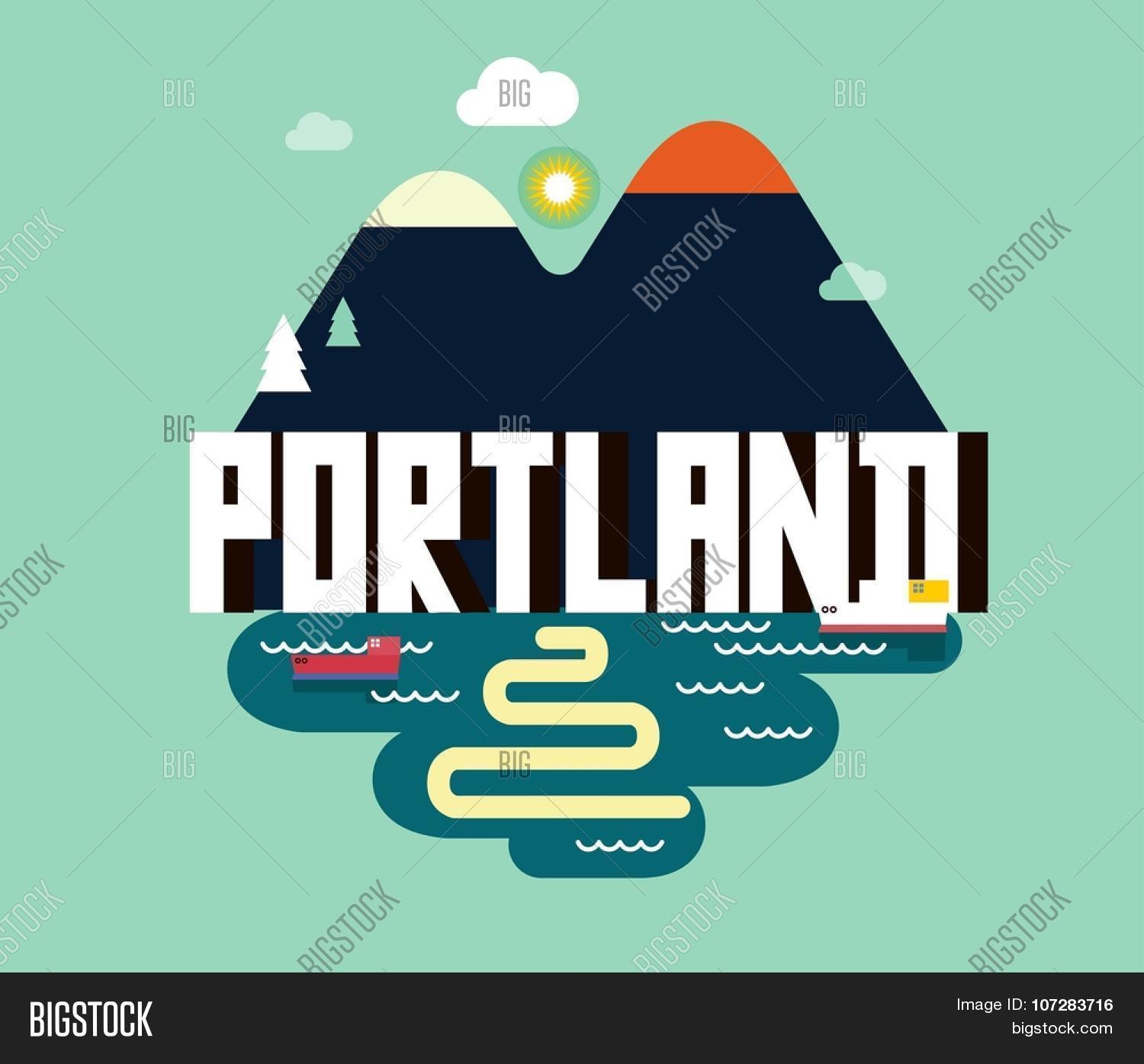 Portland, Oregon Vector & Photo (Free Trial) | Bigstock