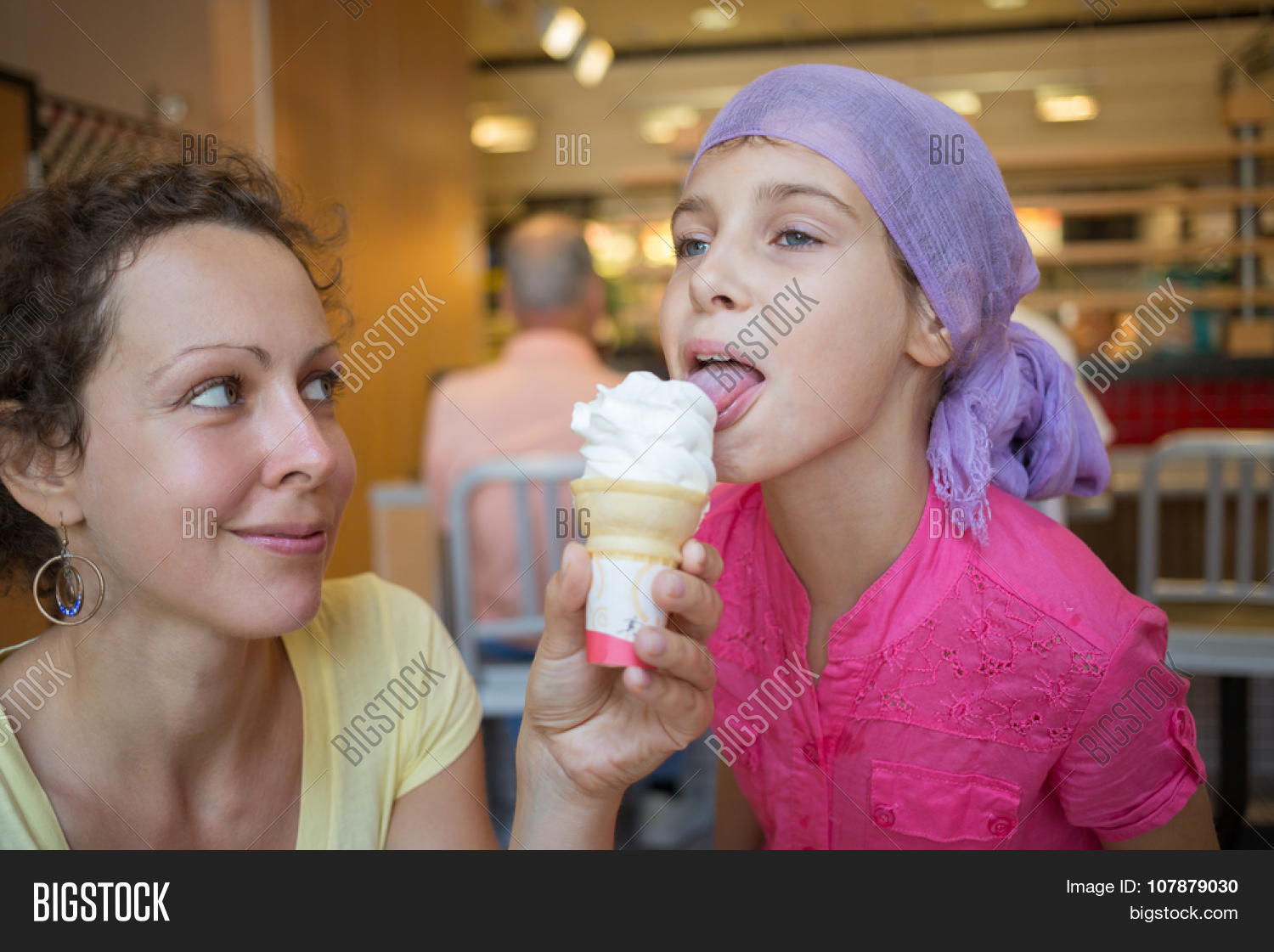 Little Girl Licking Image & Photo (Free Trial) Bigstock