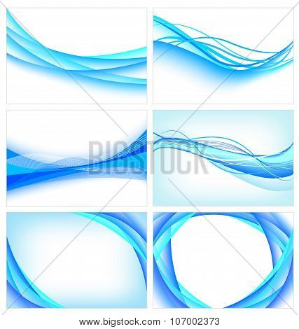 Blue Background Set