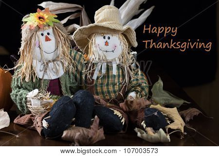 Pumpkins And Corn For Thanksgiving Decor