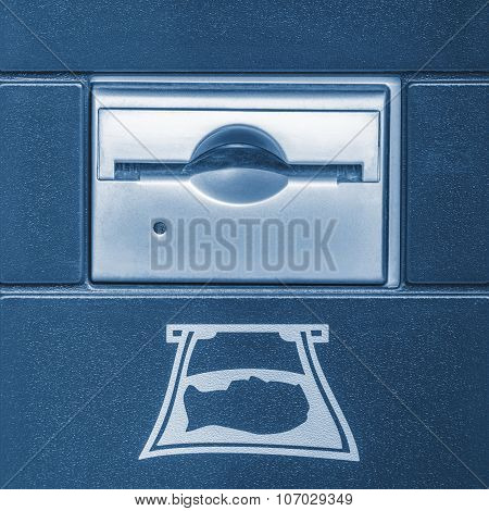 Part Of The Cash Acceptor.