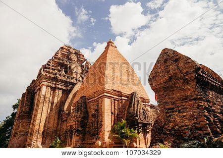 Po Nagar Cham Towers Pagoda In Nha Trang, Vietnam