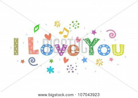 I Love You Message
