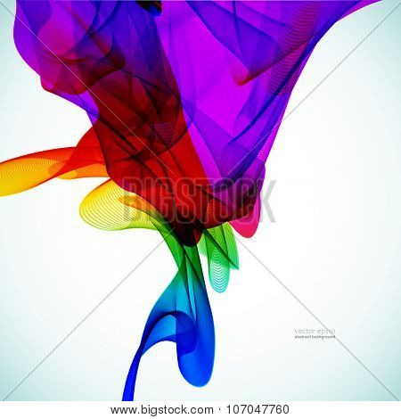 Multicolor abstract bright background. Elements for design. Eps10.