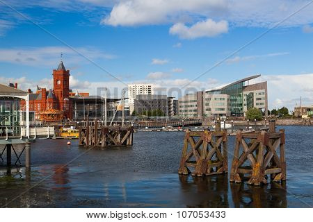 The Famous Pierhead Building, Cardiff,wales