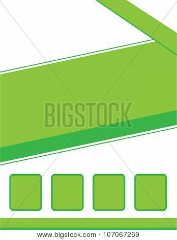 Green Event Background