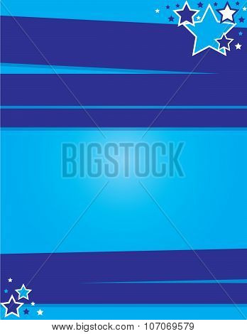 Blue Event Flyer