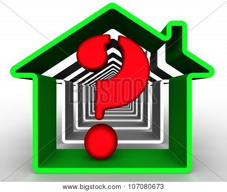The problem of choice real estate. Concept