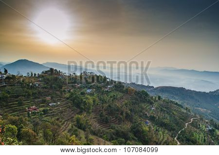 Sunrise In The Annapurnas