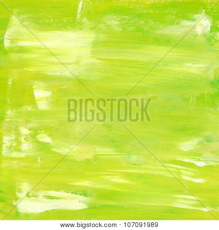Abstract Acrylic Lime Green Background Texture