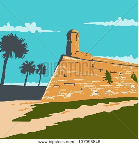 Fort Marion St. Augustine Wpa