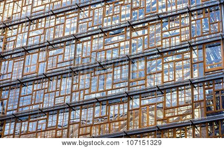 Glazing Of The Europa Building, The Future Seat Of The European Council