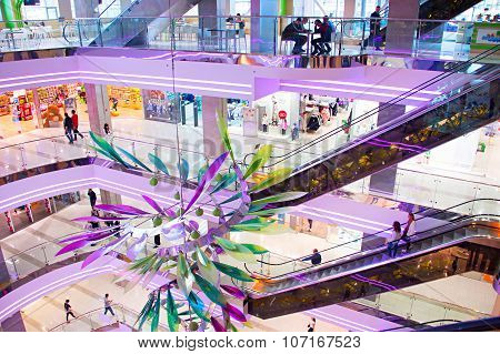 Modern Shopping Mall, Kiev, Ukraine