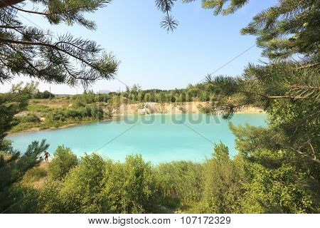 artificial lake . Belarus