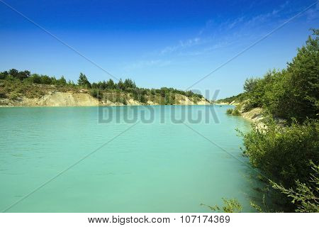 artificial lake . Belarus
