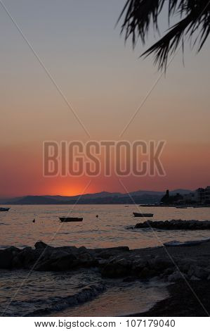 Beach sunset
