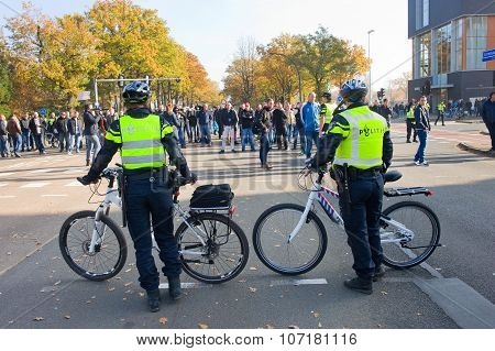 Demonstrating Against Refugee Camp