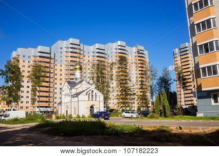 New Buildings Moscow Suburbs In Russian - Village Nekrasovskiy On Dmitrovsky Highway