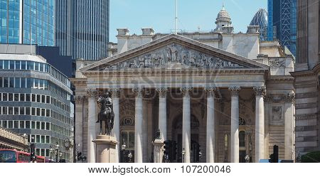 Royal Stock Exchange In London