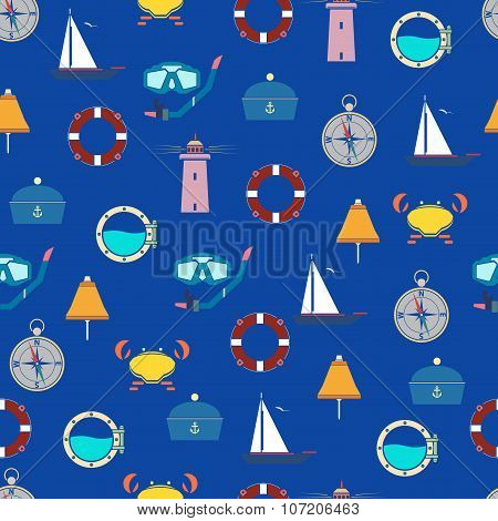 The pattern and the sea