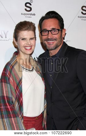 LOS ANGELES - DEC 4:  Carrie Genzel, Gregory Zarian at the 