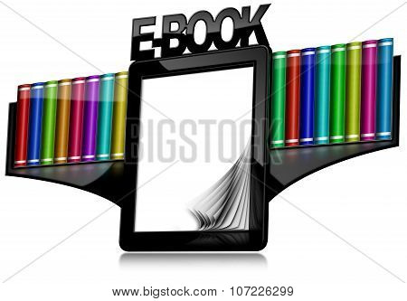 E-book Reader With Library