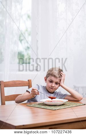 Picky Eater Playing With Food