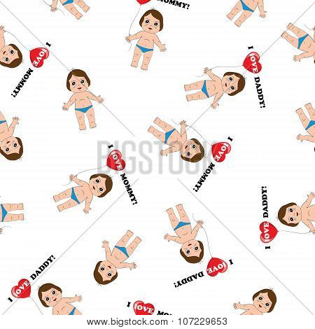 Baby Texture Vector