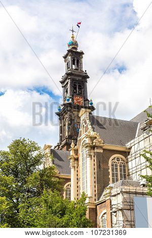 Westerkerk In Amsterdam