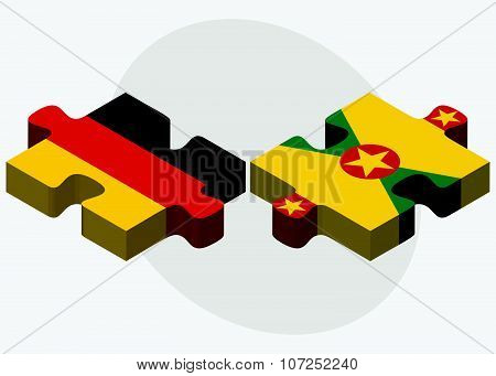 Germany And Grenada Flags
