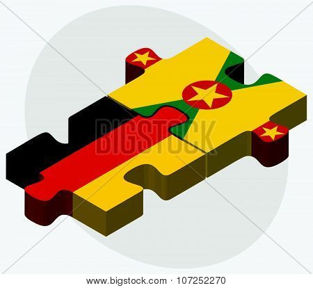 Germany And Grenada Flags