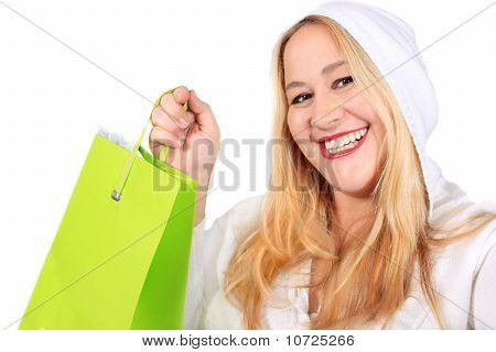 Shopper signora bionda