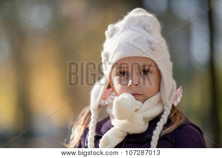 Portrait Of Little Girl