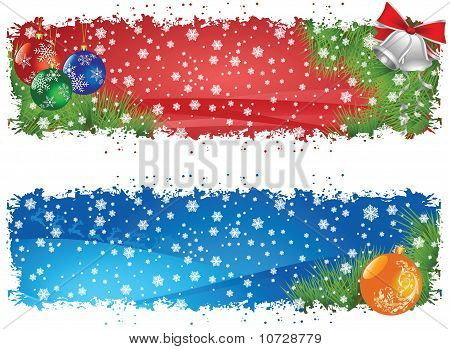 Kerstmis Banners