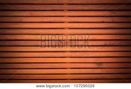 Vintage feeling background of jointed wood lath