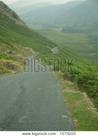 Mountainside Roadway