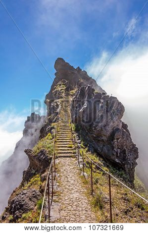 Hiking Tail - Rock Stairs