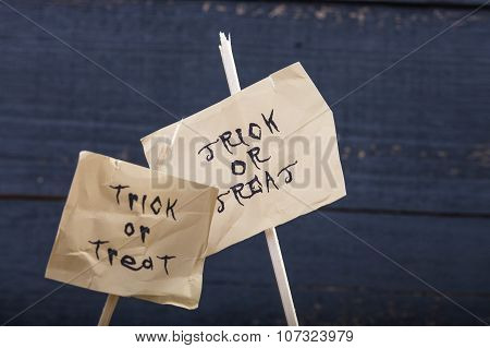 Halloween Lettering Trick Or Treat