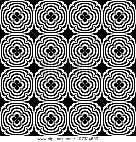 Abstract geometric seamless pattern.