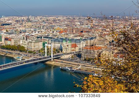 High View Of Buildings In Budapest During The Day